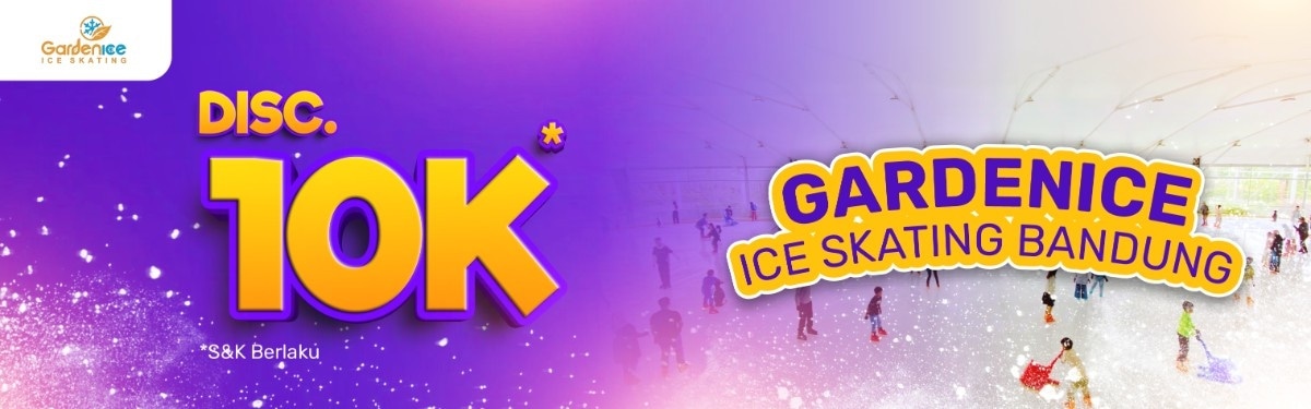 Gardenice Rink Bandung diskon 10K di Easyticket!